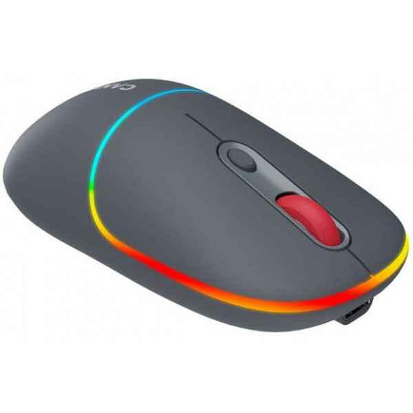 Фото - Мышь беспроводная Canyon MW-22 Dual Band RGB Wireless Dark Grey (CNS-CMSW22DG)