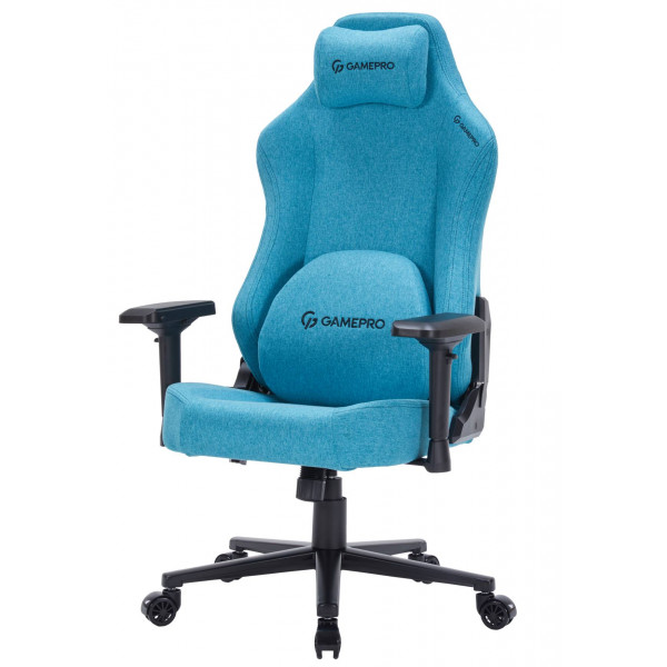 Фото - Крісло для геймерів GamePro FGC750LB Size L Fabric Light Blue