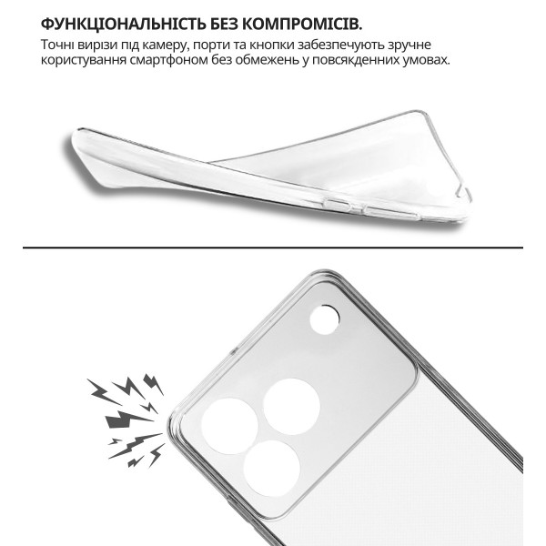 Фото - Чехол для смартфона BeCover for ZTE Blade A76 4G Transparancy (714906)