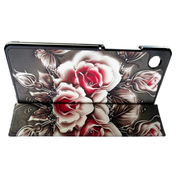 Фото - Чохол для планшету BeCover Smart Case for Samsung Galaxy Tab A11 SM-X133/X135 8.7" Black Rose (713983)