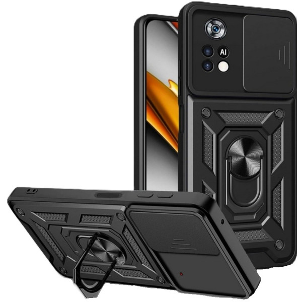 Фото - Чохол для смартфону BeCover Military for Poco M4 Pro 4G Black (714657)