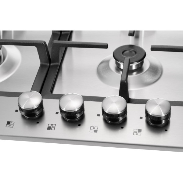 Фото - Духова шафа + варильна поверхня газова GRANADO GEO 61-0200 Inox + GGH 61-104 Inox