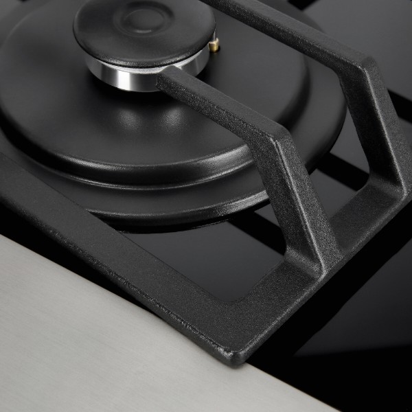 Фото - Варильна поверхня газова GRANADO GGH 612-104 Black Glass