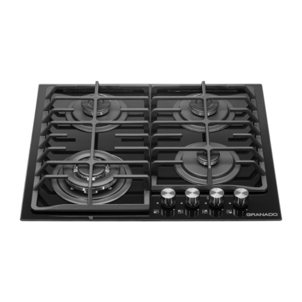 Фото - Варильна поверхня газова GRANADO GGH 62-114 Black Glass