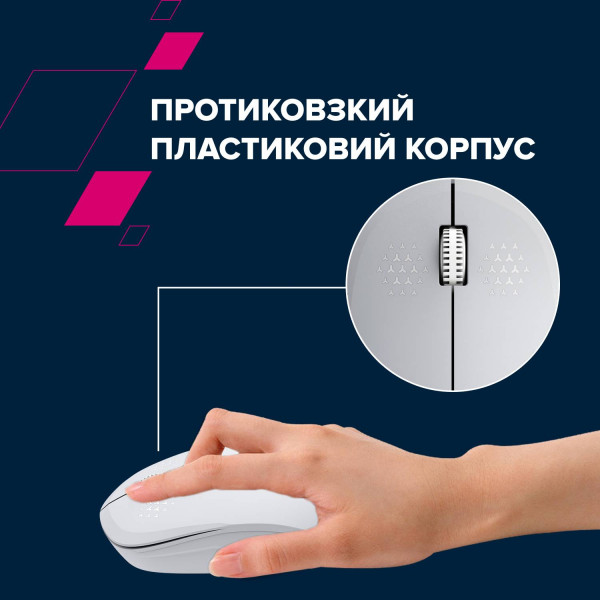 Фото - Миша бездротова Canyon MW-04 Bluetooth White (CNS-CMSW04W)