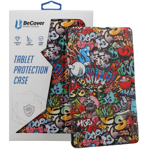 Фото - Чехол для планшета BeCover Flexible TPU Mate for Samsung Galaxy Tab A9 Plus SM-X210/SM-X215/SM-X216 11.0" Graffiti (710348)