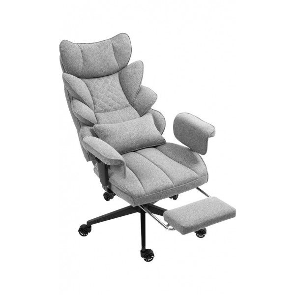 Фото - Крісло офісне GT Racer B-2511 Fabric Gray