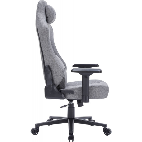 Фото - Крісло для геймерів GamePro FGC750DG Size L Fabric Dark Grey