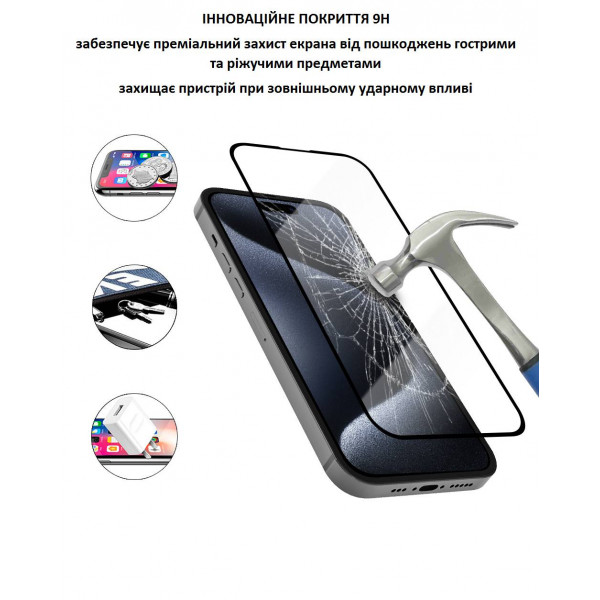 Фото - Захисне скло для смартфону Lunatik Premium Tempered Glass 3D Full Cover Black for Google Pixel 7a (1195276)