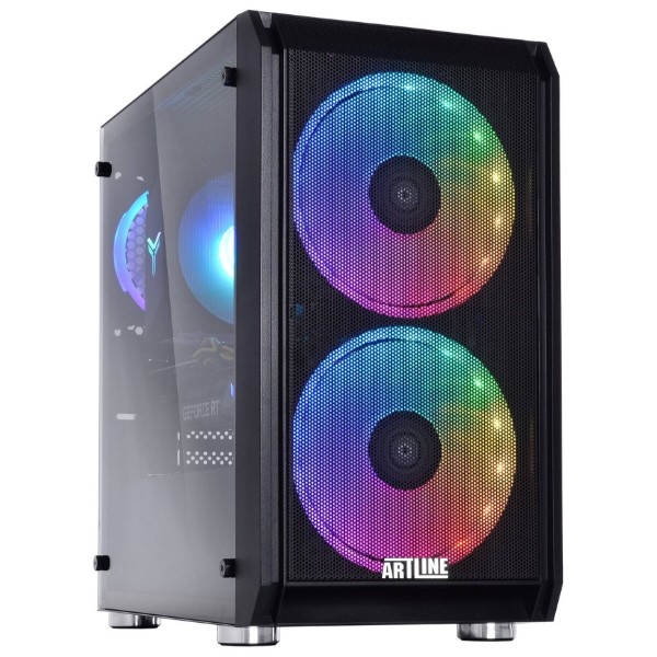Фото - Системний блок QUBE QB i3 14100F RTX 3050 8GB NM 3242Win (i314100FRTX30508GBNM3242Win)
