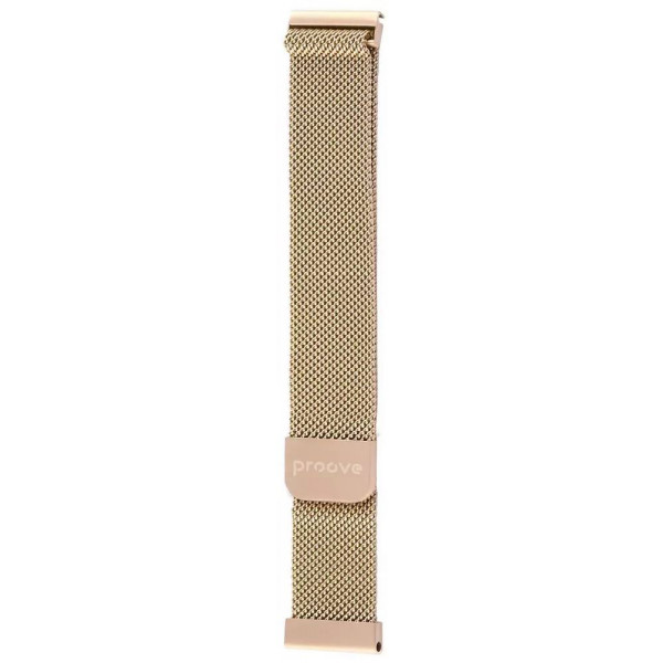 Фото - Ремінець для смарт-годинника Proove Metal Loop 22 mm rose gold (WBMLUW22MM31)