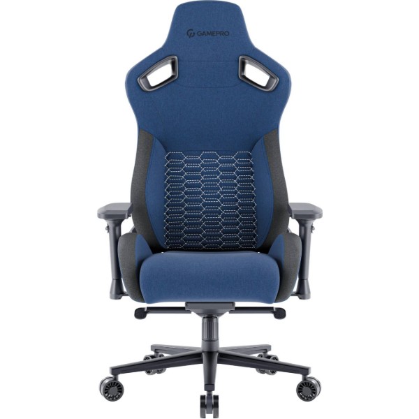 Фото - Крісло для геймерів GamePro Size XL Fabric Dark Blue (GC900DB)
