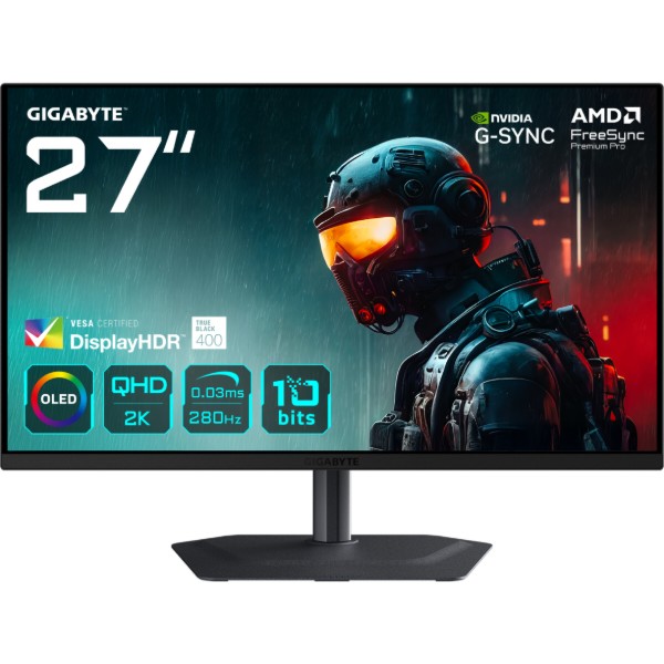 Фото - Монитор игровой Gigabyte MO27Q2A OLED Gaming Monitor