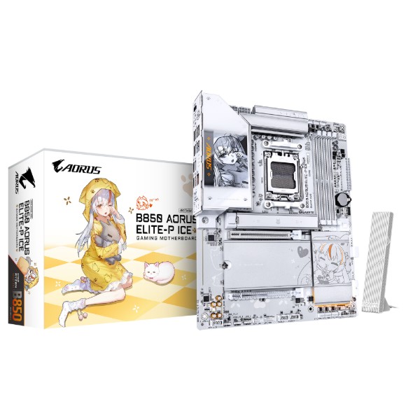 Фото - Материнская плата Gigabyte B850 AORUS ELITE-P ICE DDR5