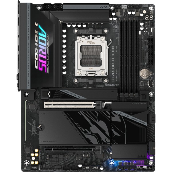 Фото - Материнская плата Gigabyte B850 AORUS ELITE X3D DDR5