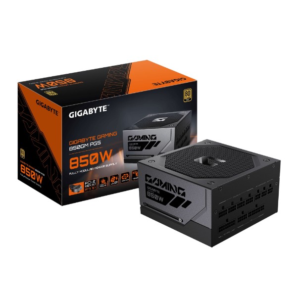 Фото - Блок питания для ПК Gigabyte Gaming 850GM PG5 850W (GP-GME850GM PG5)