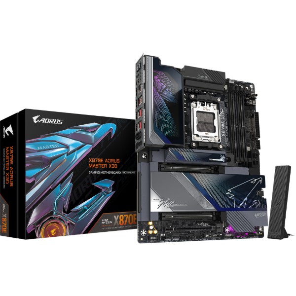 Фото - Материнская плата Gigabyte X870E AORUS MASTER X3D 4xDDR5