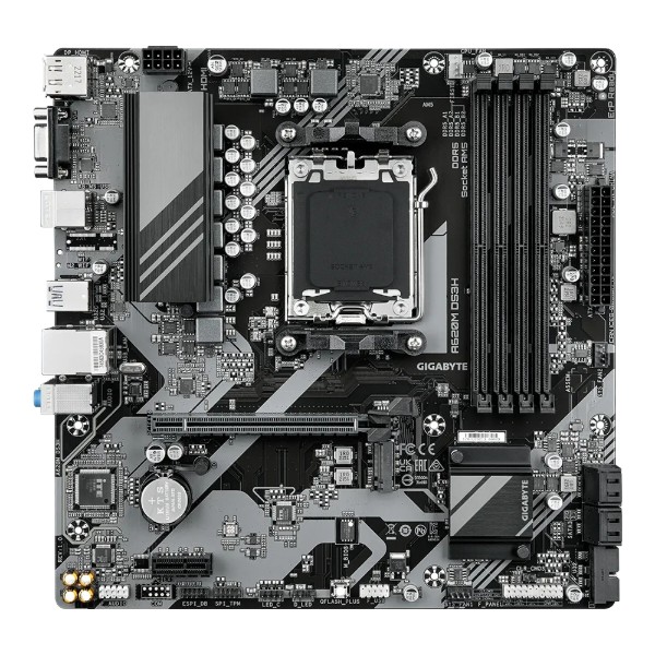 Фото - Материнська плата Gigabyte A620M DS3H DDR5