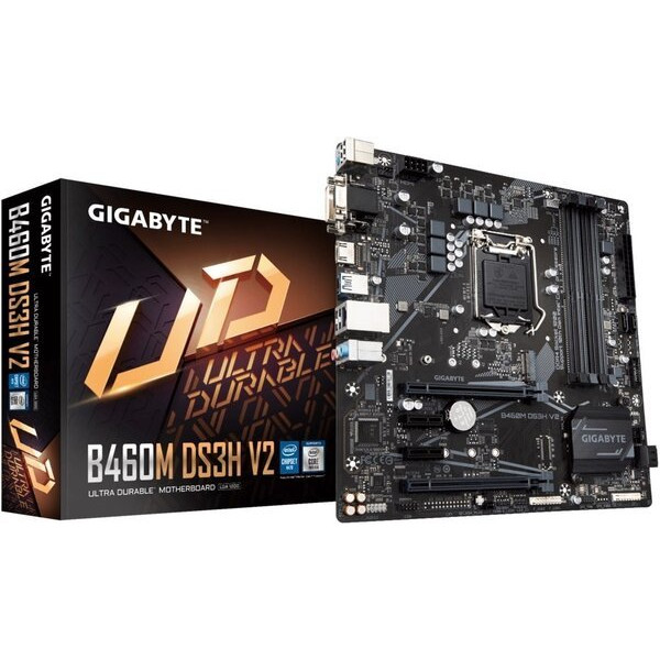 Фото - Материнська плата Gigabyte B460M DS3H V2 Socket 1200