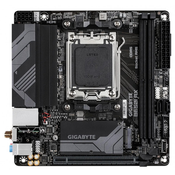 Фото - Материнська плата Gigabyte B650I AX DDR5