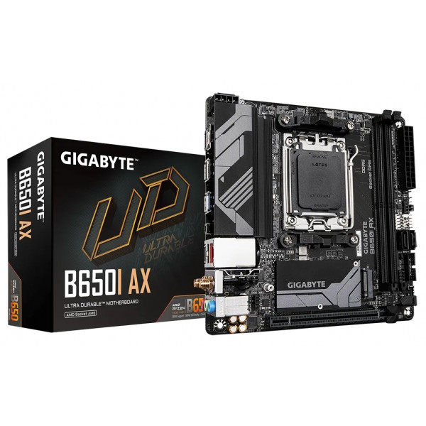 Фото - Материнська плата Gigabyte B650I AX DDR5