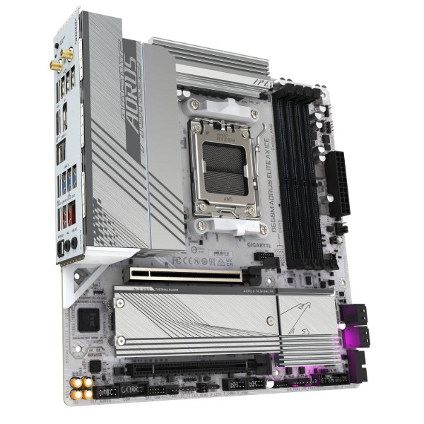 Фото - Материнская плата Gigabyte B650M AORUS ELITE AX ICE DDR5