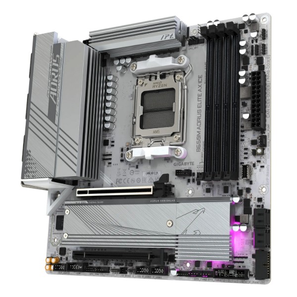 Фото - Материнская плата Gigabyte B650M AORUS ELITE AX ICE DDR5