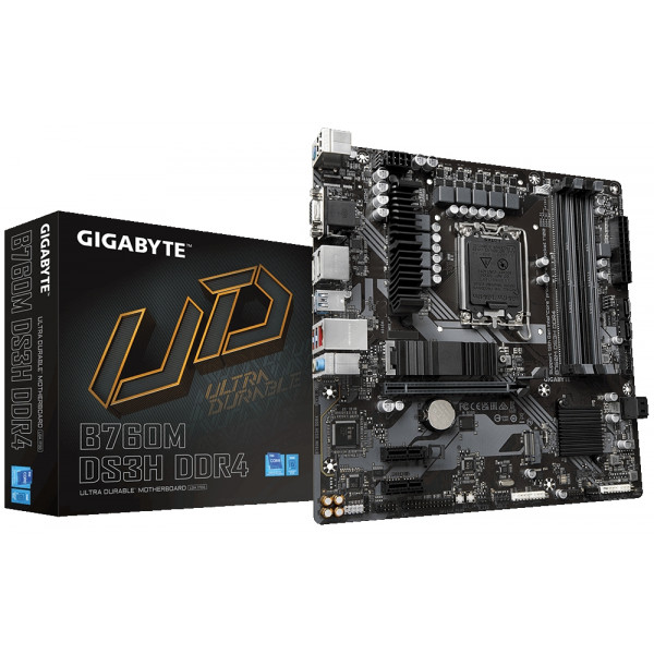 Фото - Материнська плата Gigabyte B760M DS3H DDR4