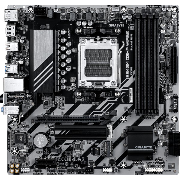 Фото - Материнская плата Gigabyte B840M D3HP WIFI6E