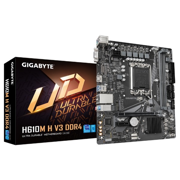 Фото - Материнская плата Gigabyte H610M H V3 DDR4