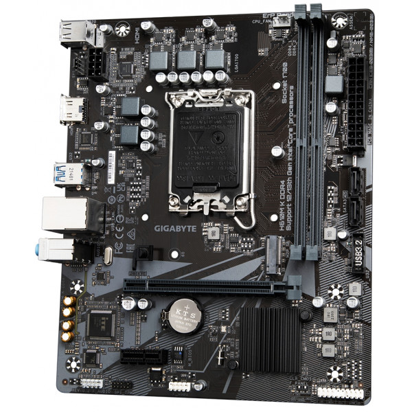 Фото - Материнська плата Gigabyte H610M K DDR4
