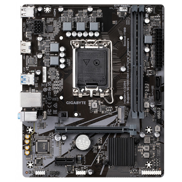 Фото - Материнська плата Gigabyte H610M K DDR4