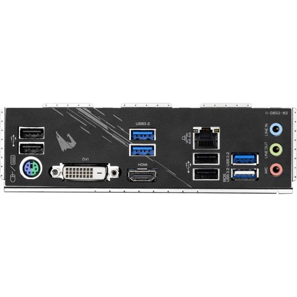 Фото - Материнська плата Gigabyte sAM4 AMD B550 4xDDR HDMI/DVI 2xM.2 (PCIe 4.0) USB 3.2 GbE LAN mATX (B550M AORUS ELITE)