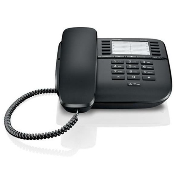 Фото - Телефон шнуровой Gigaset DA510 Black (S30054-S6530-R601)