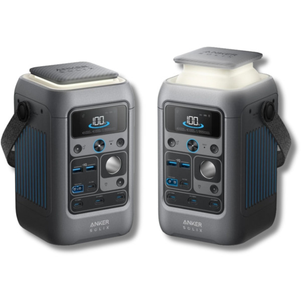 Фото - Зарядная станция универсальная Anker Solix C300 DC с LiFePO4-батареей (300W,288Wh) Black (714963)