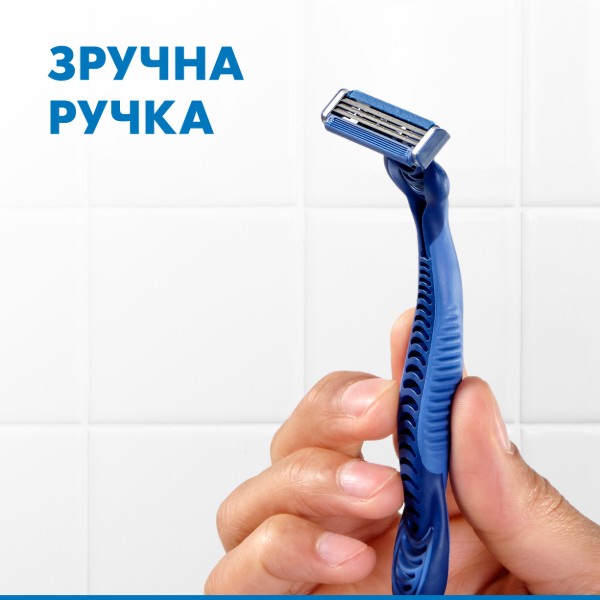 Фото - Станок мужской одноразовый Gillette Blue 3 Comfort 3 шт. (7702018489695)