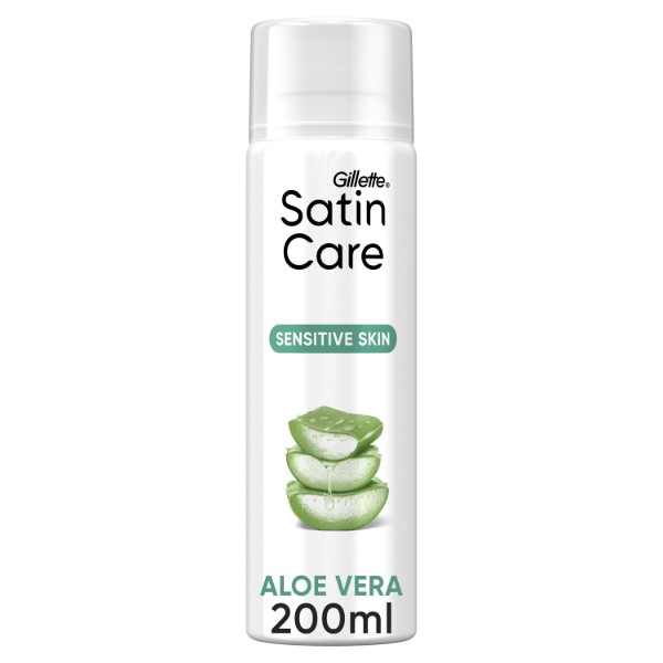 Фото - Гель для гоління Gillette SATIN CARE д /чутлива шкіра Жінки. 200мл