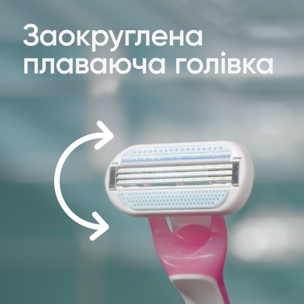 Фото - Станок жіночий одноразовий Gillette Venus Tropical (7702018426263)