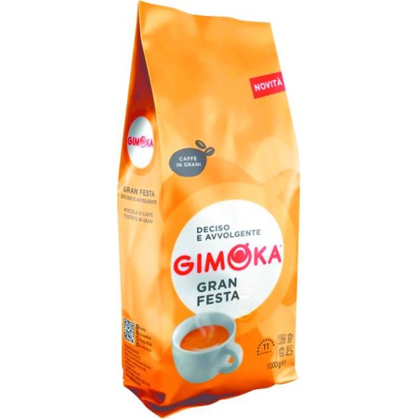Фото - Кава в зернах Gimoka Oro Gran Festa 1 кг (8003012000435) Фото - Кава в зернах Gimoka Oro Gran Festa 1 кг (8003012000435)