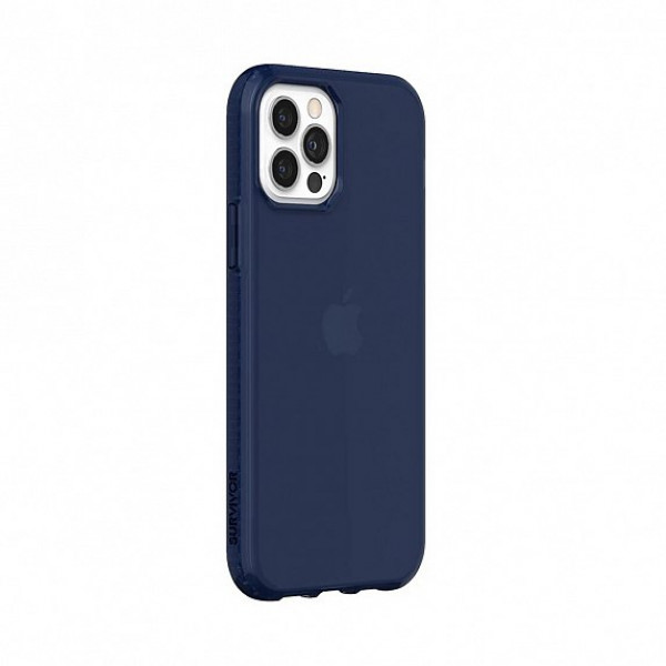 Фото - Чехол для смартфона Griffin Survivor Clear for iPhone 12 Pro Max Navy (GIP-052-NVY)