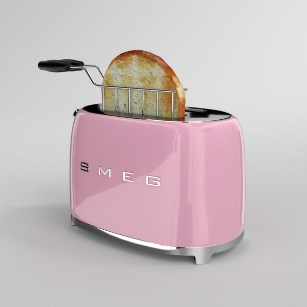 Фото - Тостер Smeg TSF01PKEU
