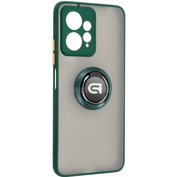 Фото - Чохол для смартфону Armorstandart Frosted Matte Ring for Xiaomi Redmi Note 12 4G Dark Green (ARM68379)
