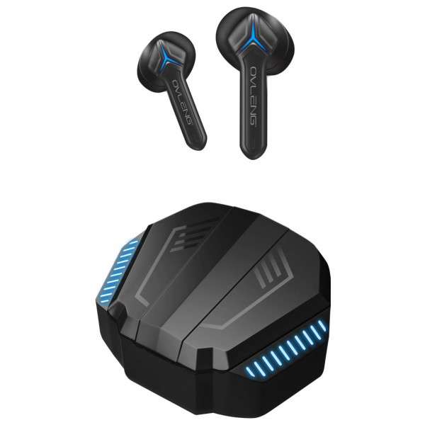 Фото - Наушники вкладыши беспроводные TWS Ovleng W60 Black (OVLTWSGEW60B)