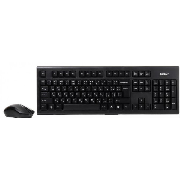 Фото - Клавіатура бездротова A4tech 3000 N (GK-85+G3-200N)