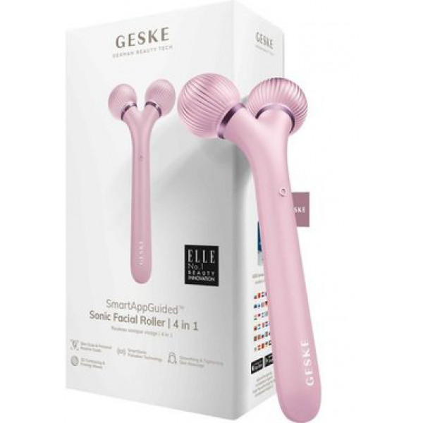 Фото - Електронний ролик для обличчя GESKE Sonic Facial Roller 4 в 1 (GK000040PK01)