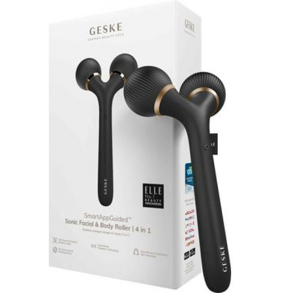 Фото - Масажер для обличчя GESKE Sonic Facial & Body Roller 4 в 1 (GK000041GY01)