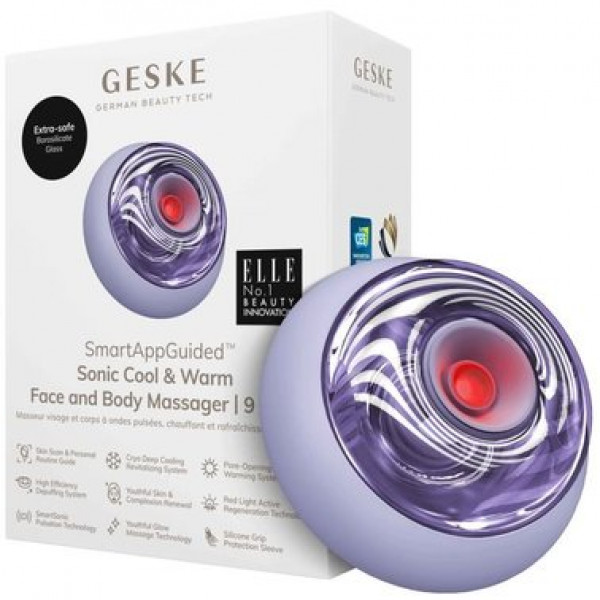 Фото - Массажер для лица GESKE Sonic Cool & Warm Face and Body Massager 9 в 1 (GK000699PL01)