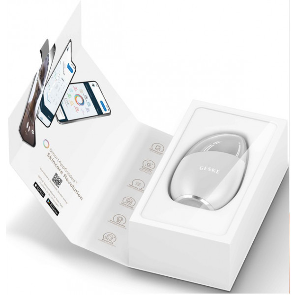 Фото - Масажер для обличчя GESKE Cool & Warm Eye and Face Massager 7 в 1 білий (GK000700WH01)