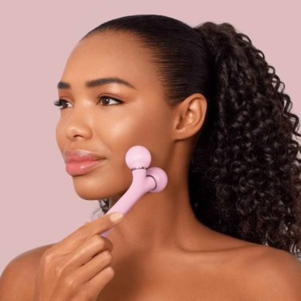 Фото - Электронный звуковой ролик для лица GESKE Sonic Facial Roller 4 в 1 (GK000040PK01)