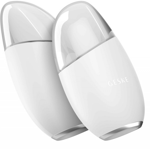 Фото - Масажер для обличчя GESKE Cool & Warm Eye and Face Massager 7 в 1 білий (GK000700WH01)